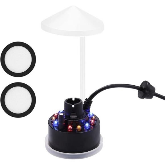 Mist Maker Fogger Replacement Discs &Splash Guard for Mist Maker Parts - Picture 2 of 5